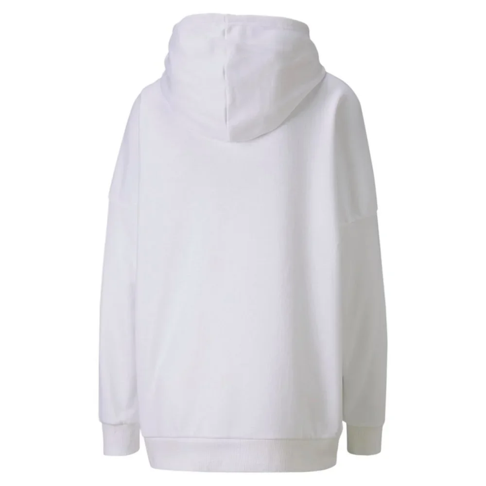 PUMA Womens Essentials+ Elongated Hoodie - Picture 2 of 6